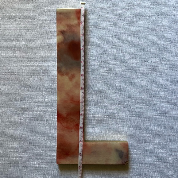 Ashland Sunbaked Capital Letter L Decor-Damaged/Scratched - Picture 5 of 13